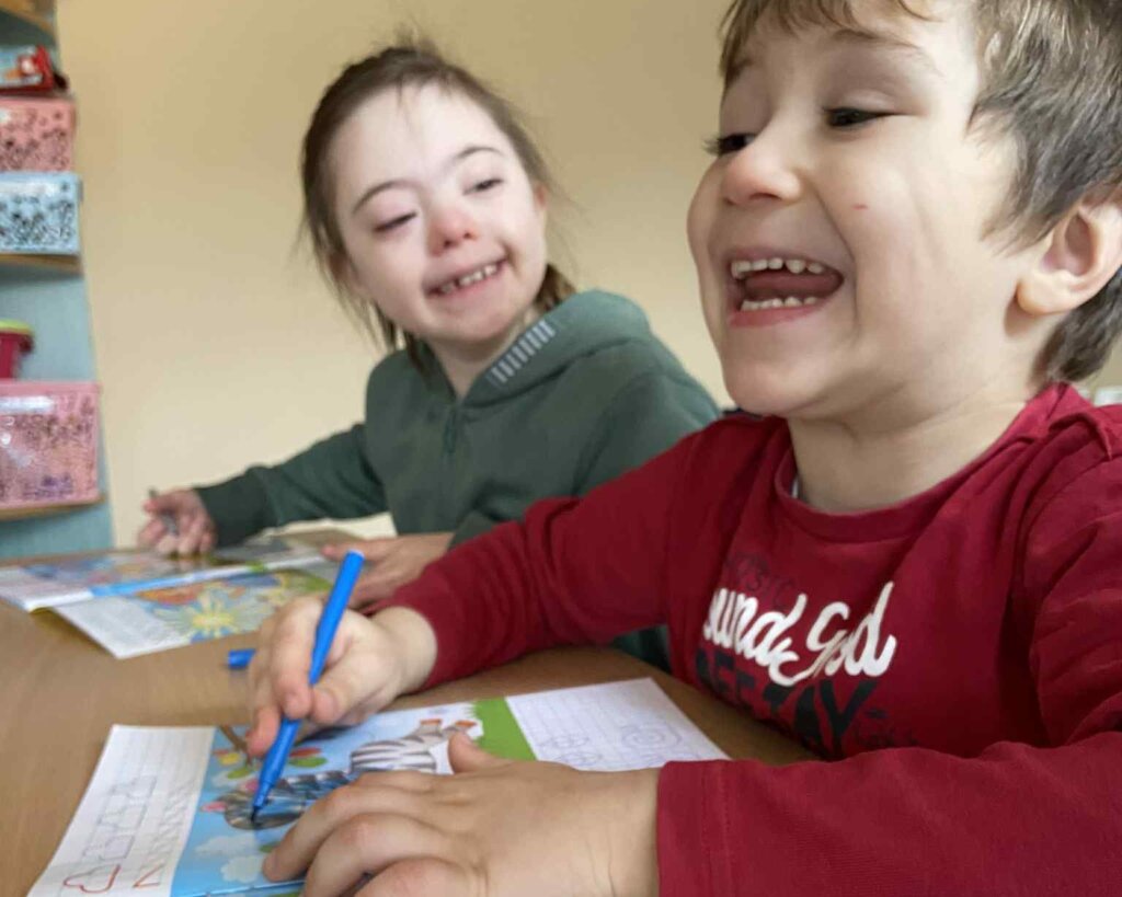 Sensory equipment for disabled children in Moldova