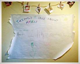 Youth support group poster