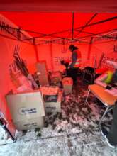 Volunteer work during blackouts