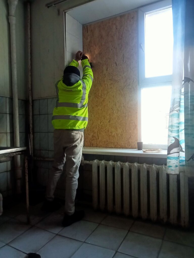 Volunteer work during blackouts