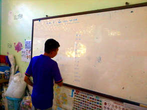 Learning the Burmese alphabet