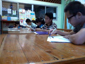 CLC's intermediate English class