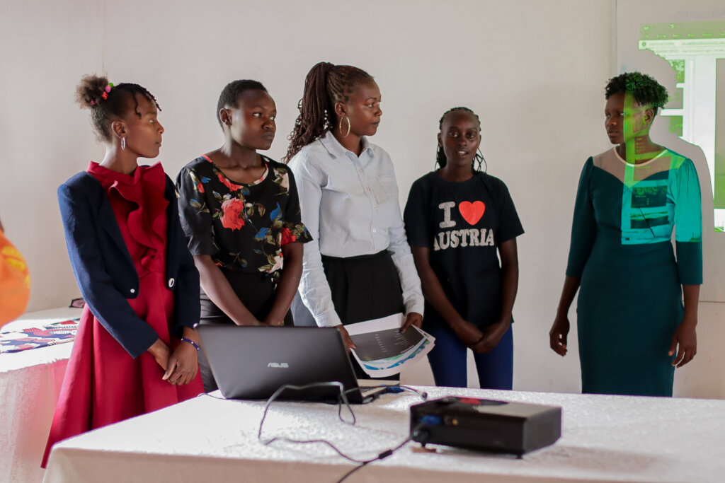 Business pitching session