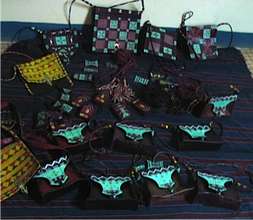 New leather purses from Albaye co-op.
