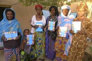 FAHRA artisans of Ingal with French books