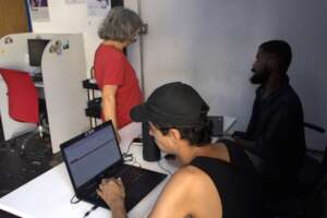 Our team working on files in Google Drive