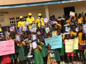 Distribution of school and learning materials
