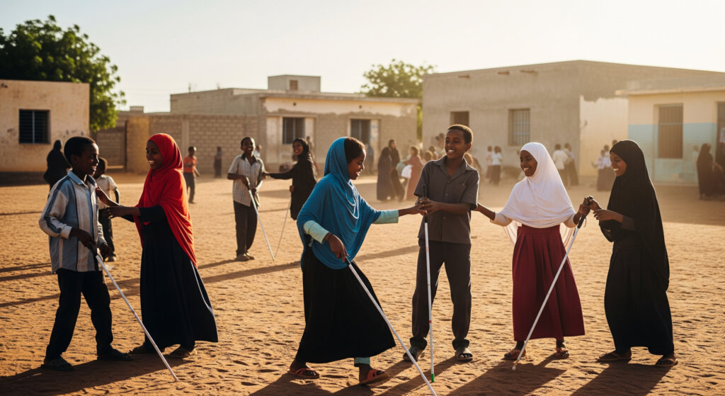Providing Hope Kits for 200 Blind Somali Children