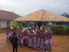 Book and pen project at Peasol Excellent Academy,