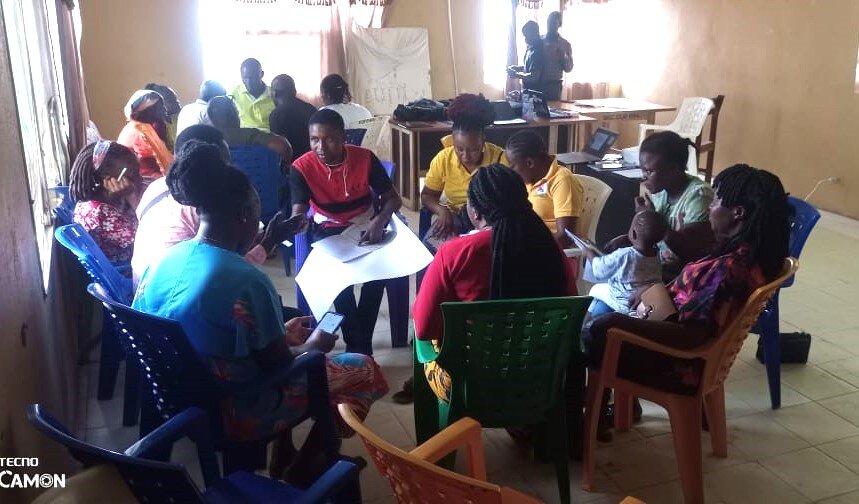 Group training after the January workshops