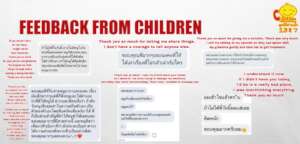 children's feedback