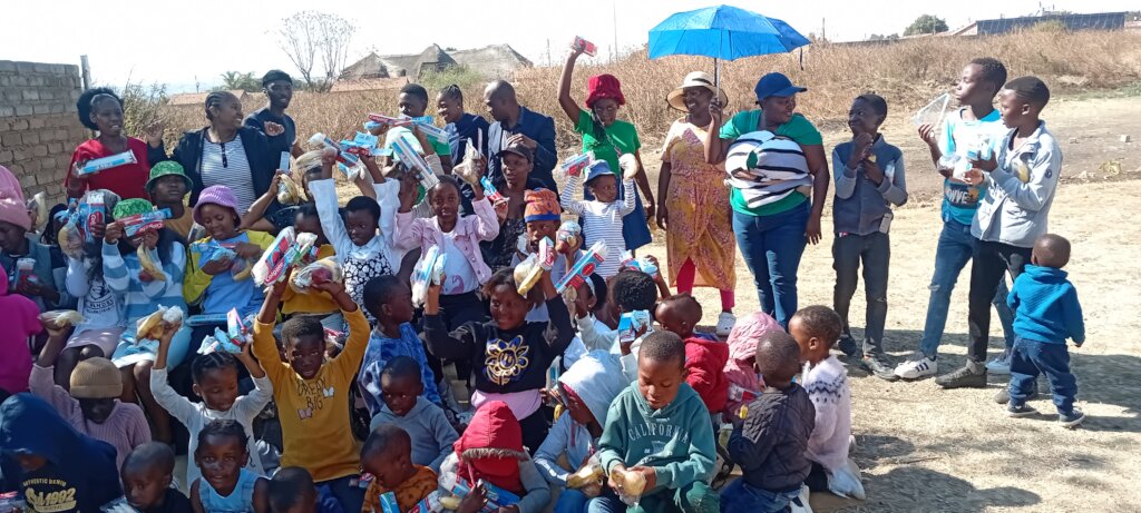 Sensitize a child about the danger of drugs