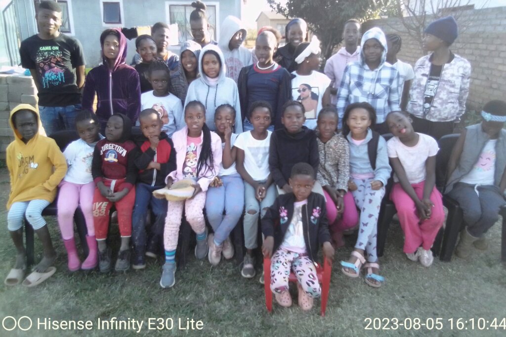 Sensitize a child about the danger of drugs