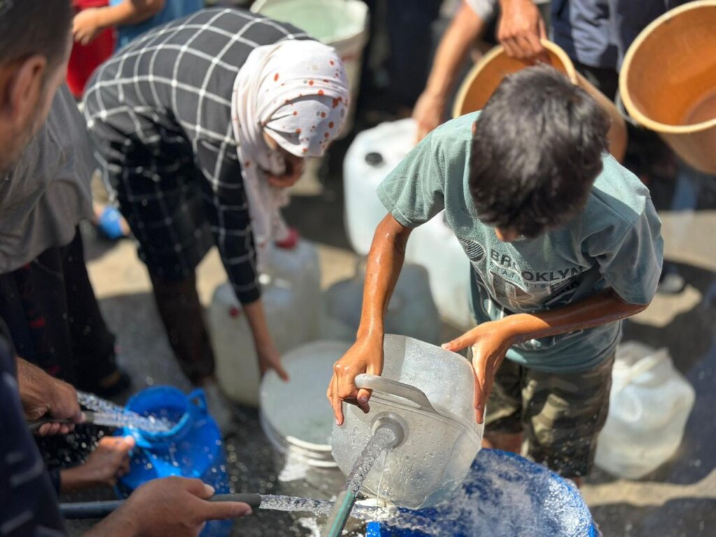 Access to safe water and sanitation