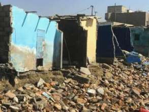 Educate displaced children by Senegal Sea advance