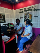 Discussing GBV and Child Marriage on Air