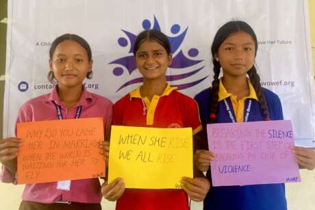 Help Nepali Girls' Fight Early Marriage and GBV