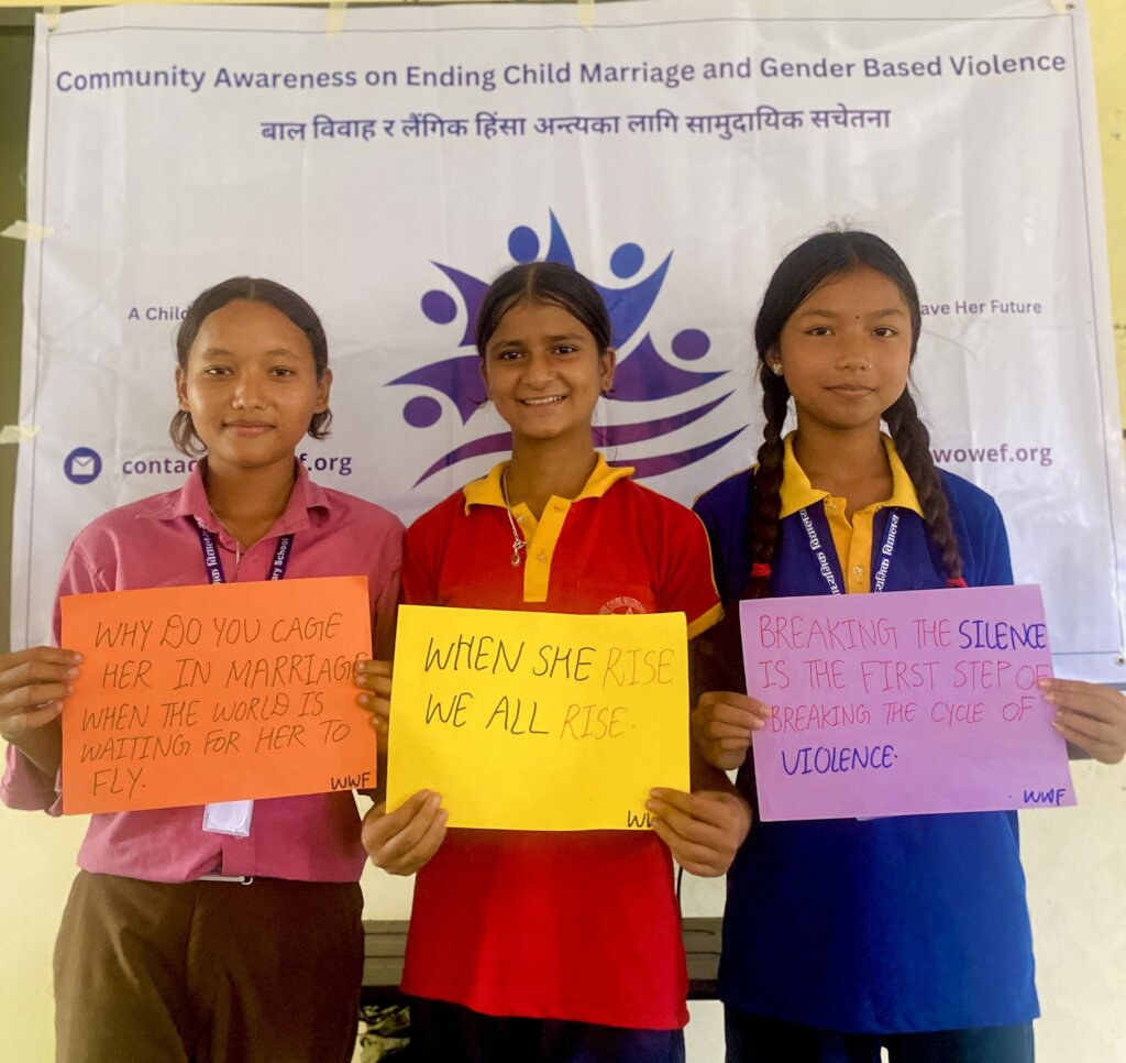 Help Nepali Girls' Fight Early Marriage and GBV