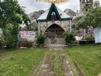 Santa Filomena Church heavily damaged at center