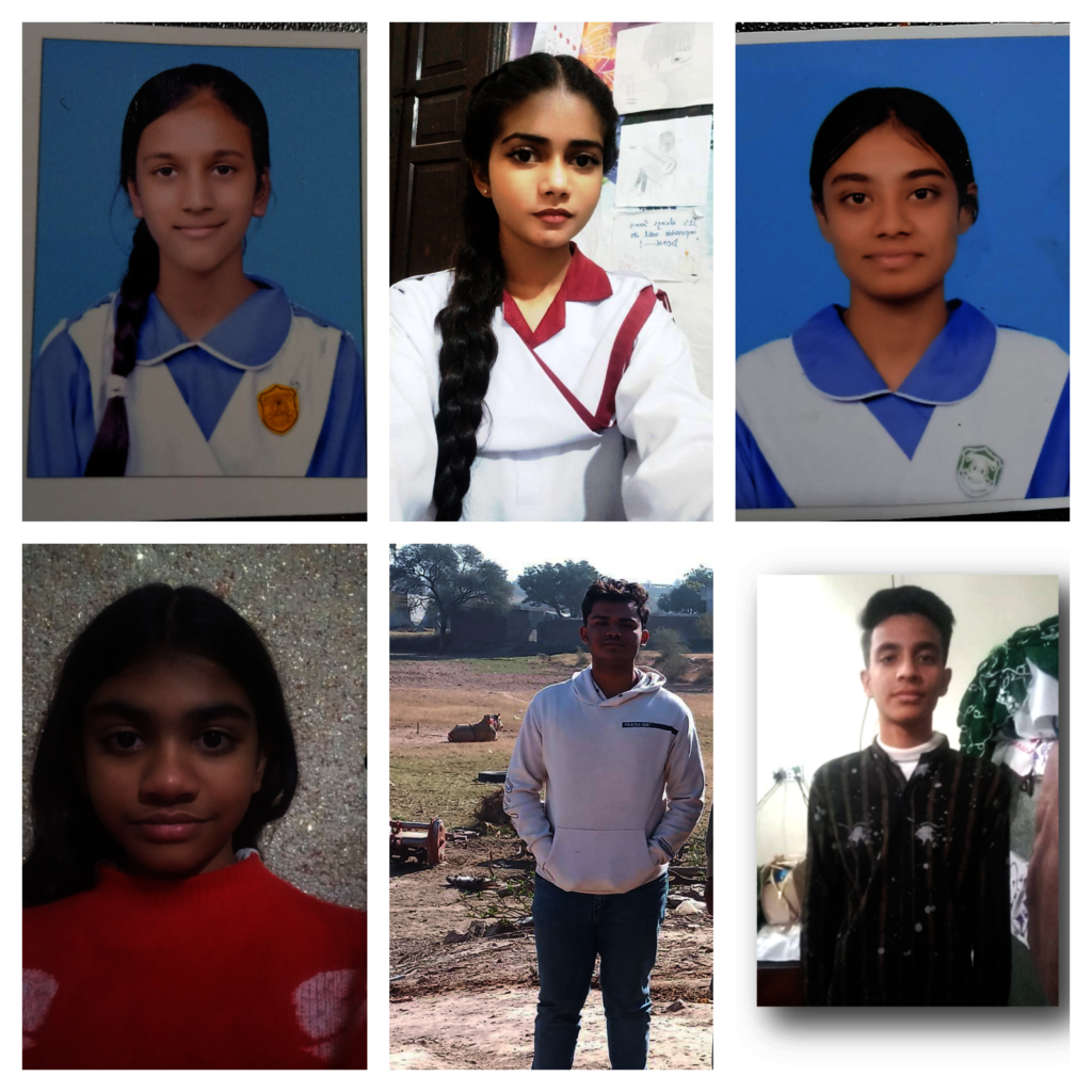 Give the Gift of Education to Six Students