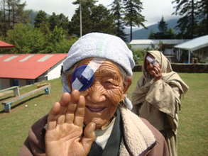 Post-operative cataract patient
