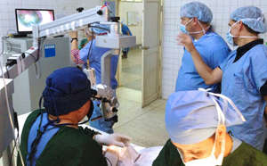 Eye care in Myanmar