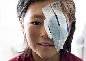 Child in Ladakh, photo by Ace Kvale