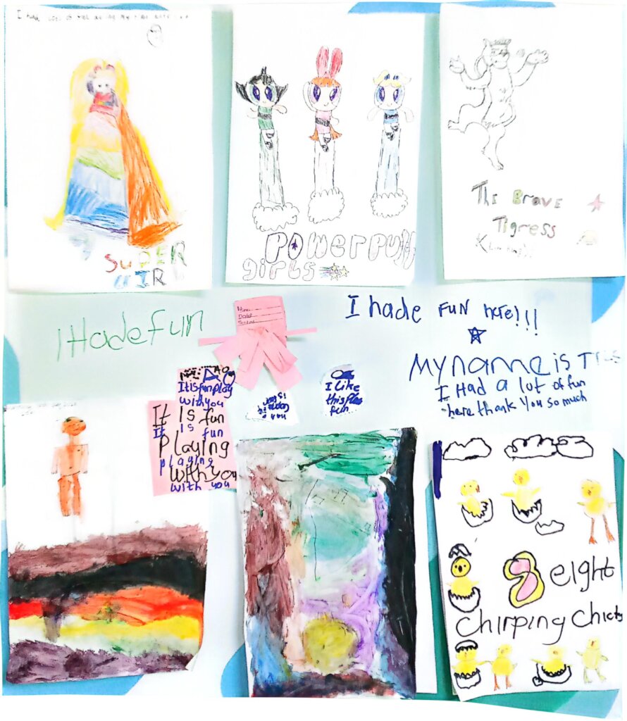 Create psychosocial hubs for children in hospitals