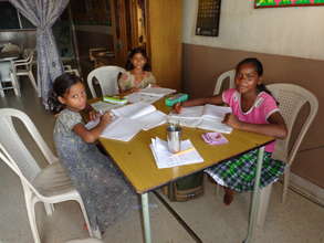 The rescued Child Domestic Workers in Shelterhome