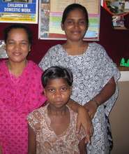 Rimit with NDWM staff in the shelter Home