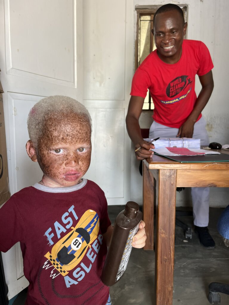 Luz - Sunscreen for Children with Albinism