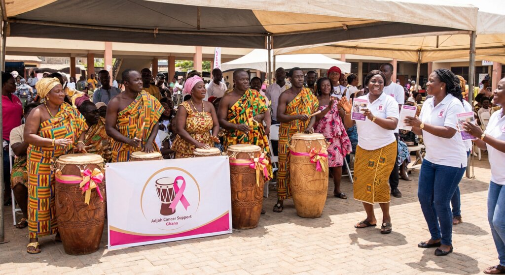 Cancer Awareness Through Traditional Drumming