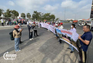 Residents protest housing project delays