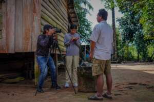 CamboJA reporters in action