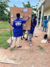 Electrical students Practice in our School