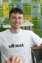 Bohdan, 22, from Tsupivka village