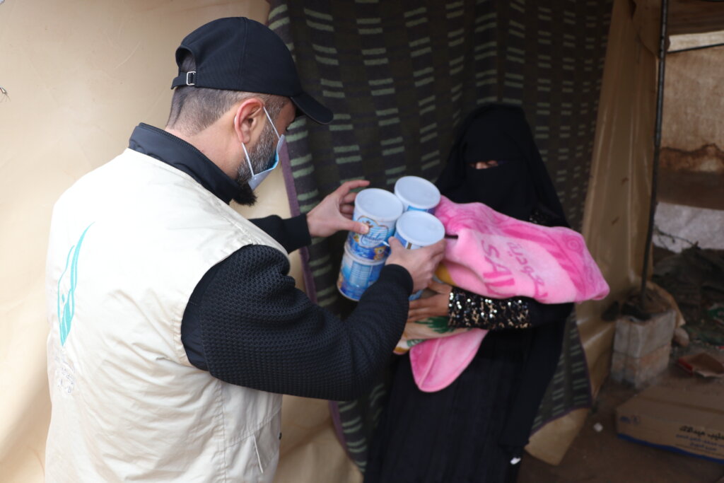 Save a Refugee Baby with Formula Milk in syria