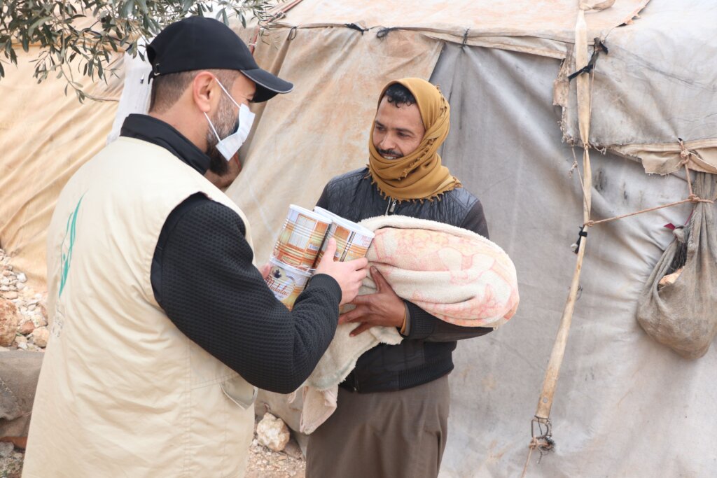 Save a Refugee Baby with Formula Milk in syria