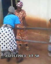 Jemimah's project: Women carrying well materials