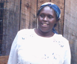 Dennis: Mrs Kinoti_solar power beneficiary