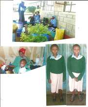 Some high school and primary school kids