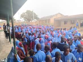 Addressing the students about Blood Group/Genotype