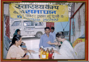 Health camp in the community motivates parents