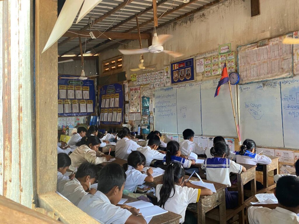 New Primary School Building, rural Cambodia
