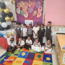 Image of children graduating from I-SEEED Academy
