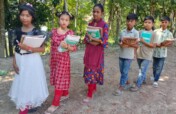 Distribution free educational material to student.