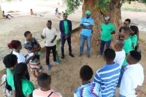 Youth-led dialogue on climate justice.