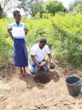 Youth pledge and tree planting - AAAJC, Tete.
