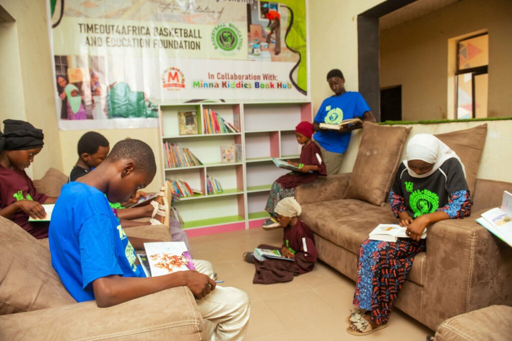 +Timeout4Africa Reading Program for Kids in Minna