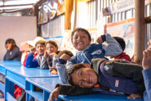 Sharing chocolate, stories and smiles